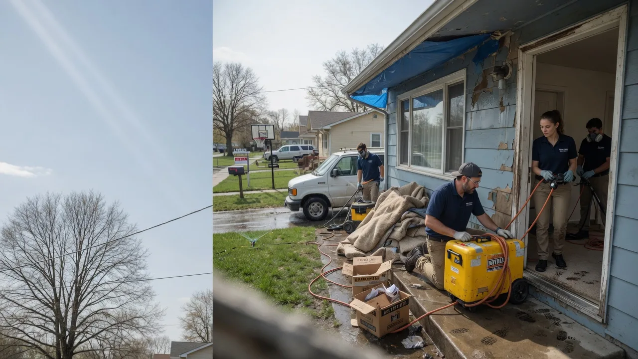 Basement Flood Cleanup in Corinth, MS near me